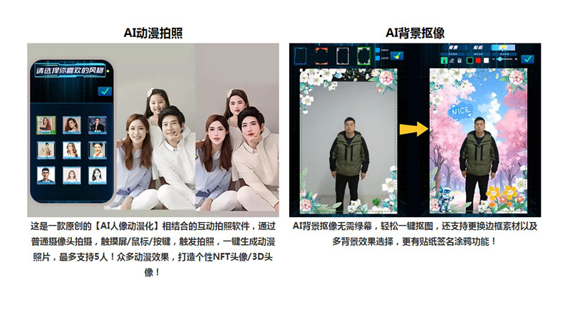 六合一功能大頭貼拍照機